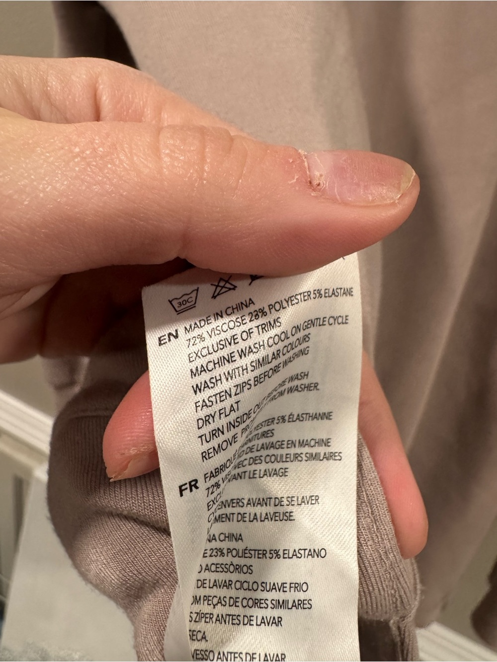 Varley Full Zip Sweatshirt Haven Well Within - Picture 8 of 8